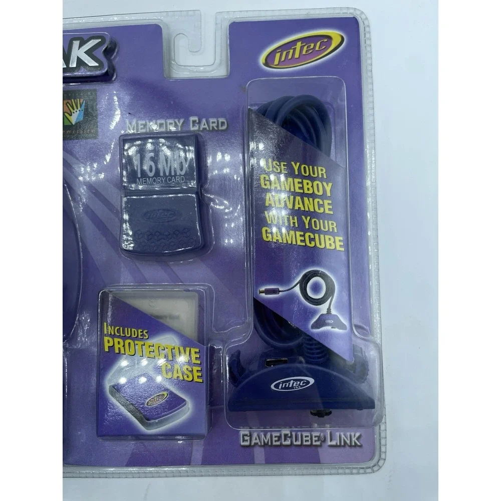 Intec Bundle Pak Gamecube Starter Kit G Force‎ Controller BRAND NEE FACTORY SEAL